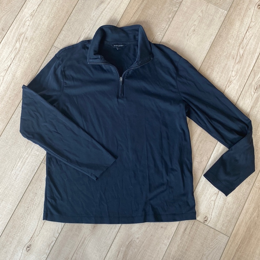 Banana Republic 1/4 Zip Light Pullover